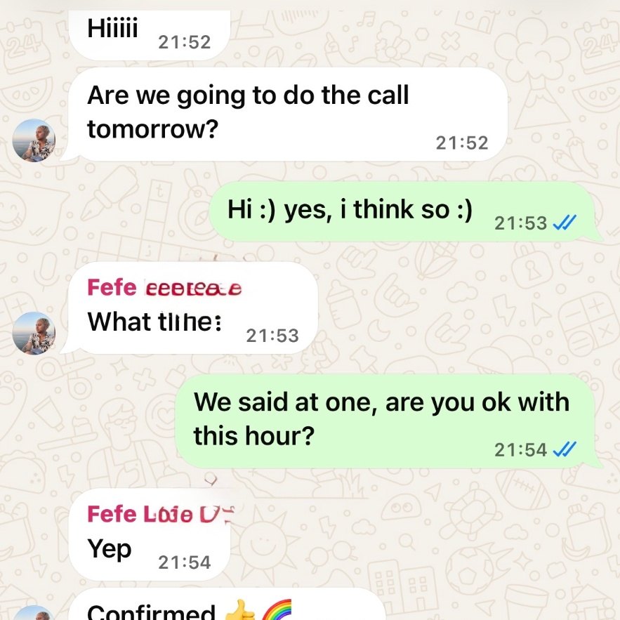 The Vietnam group chat on WhatsApp