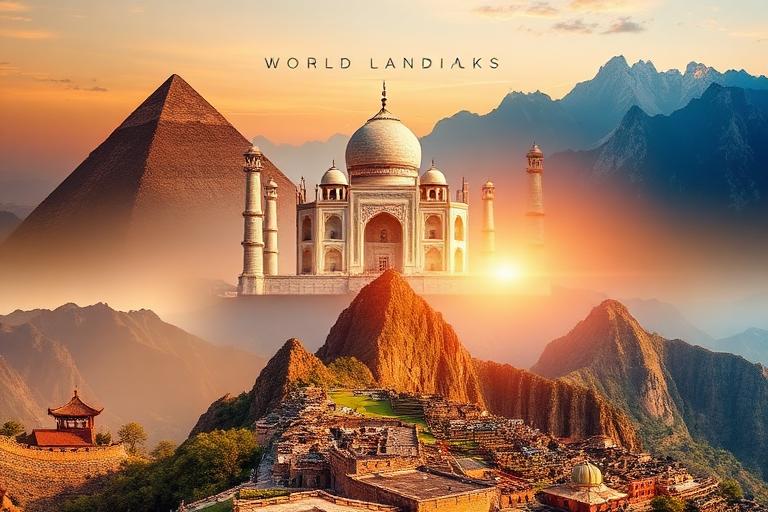 AI-generated travel illustration inspired by The Bucket List and its destination