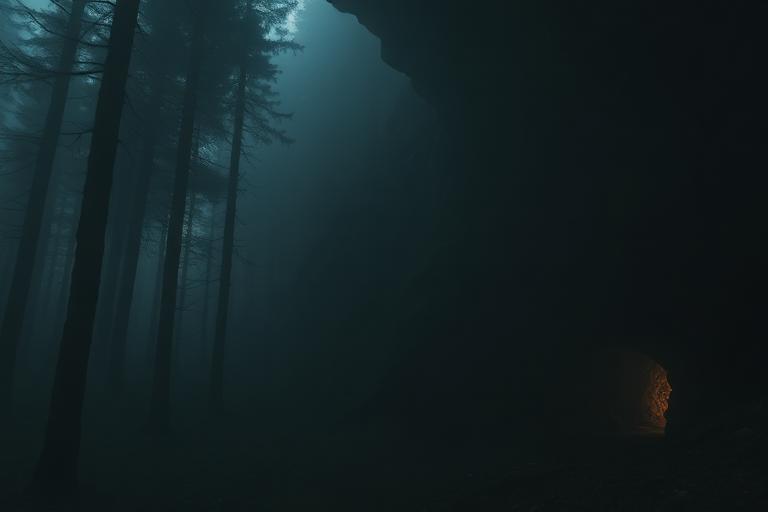 AI-generated travel illustration inspired by Dark and its destination