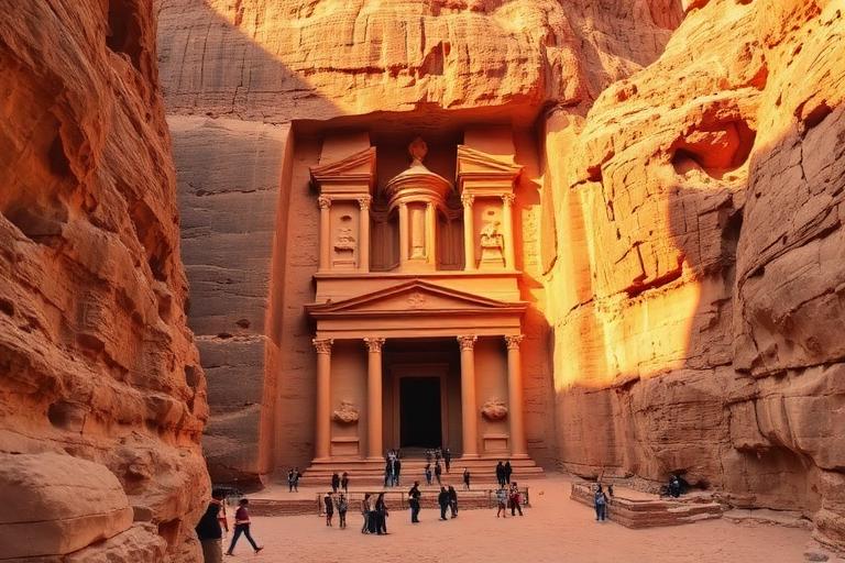 AI-generated travel illustration inspired by Indiana Jones Series and its destination